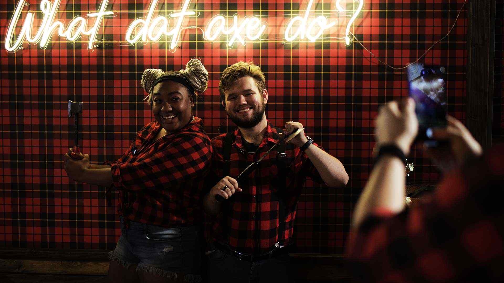 Reservations Lumber Jack's Axe Throwing