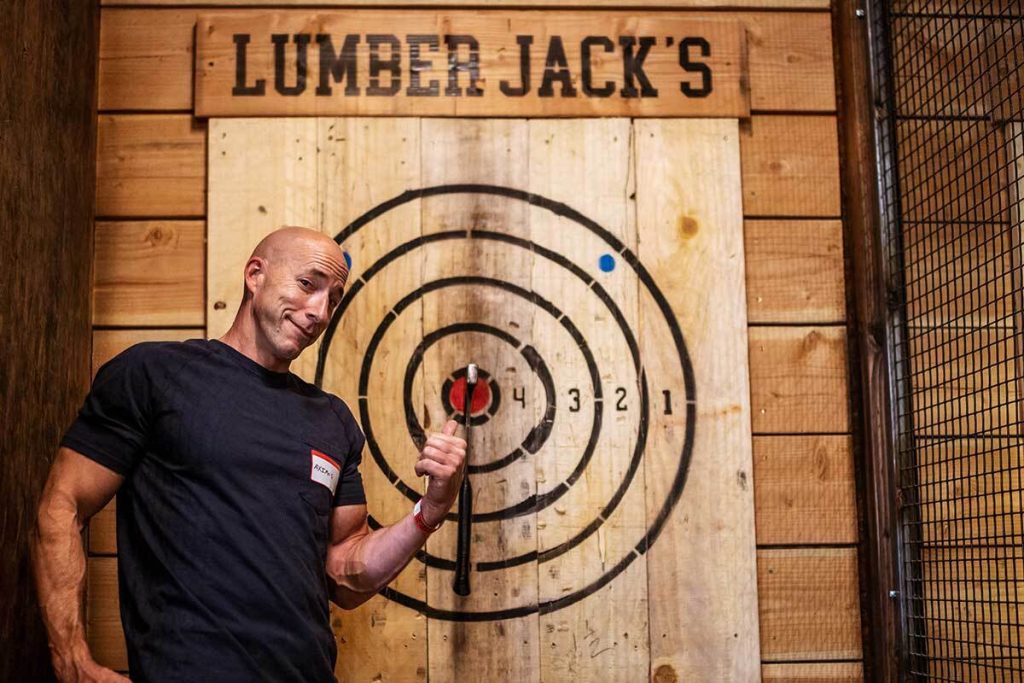 How Do You Build An Axe Throwing Target